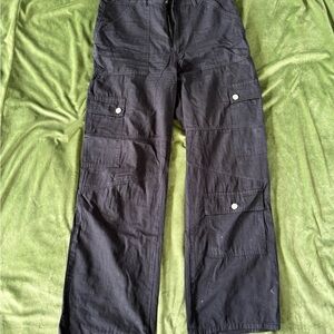 Black Cargo Pants